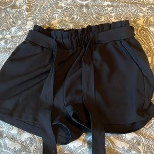Black cute comfy but stylish shorts